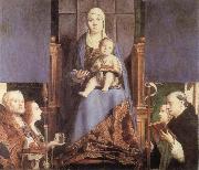 Antonello da Messina Sacra Conversazione oil painting artist